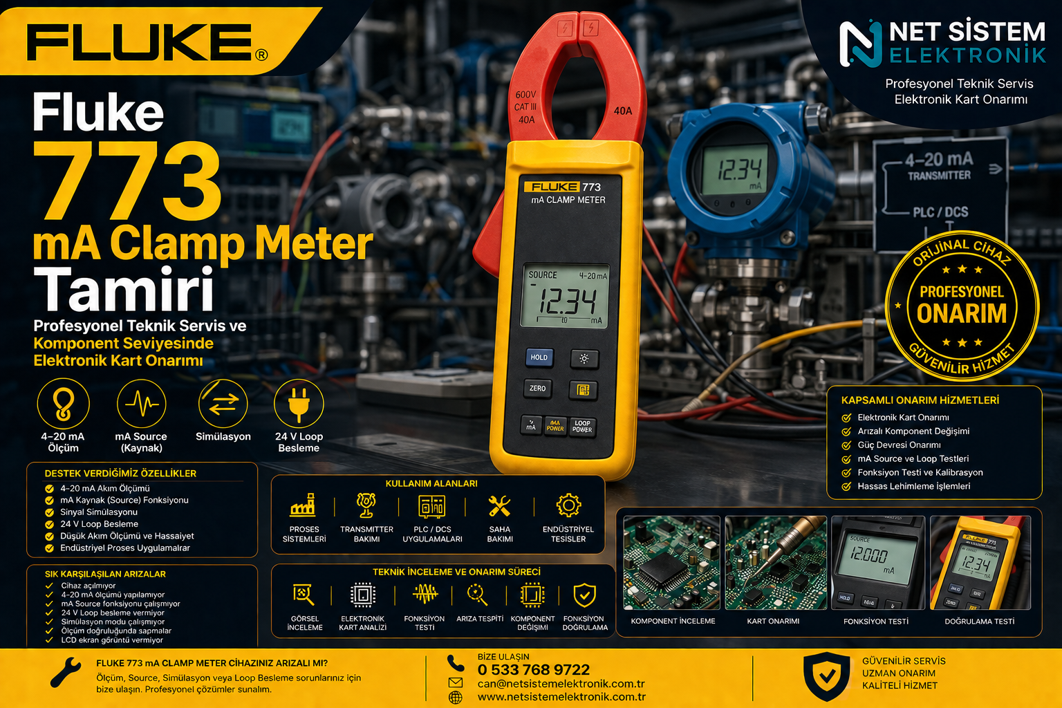 Profesyonel Teknik Servis ve Komponent Seviyesinde Elektronik Kart Onarımı