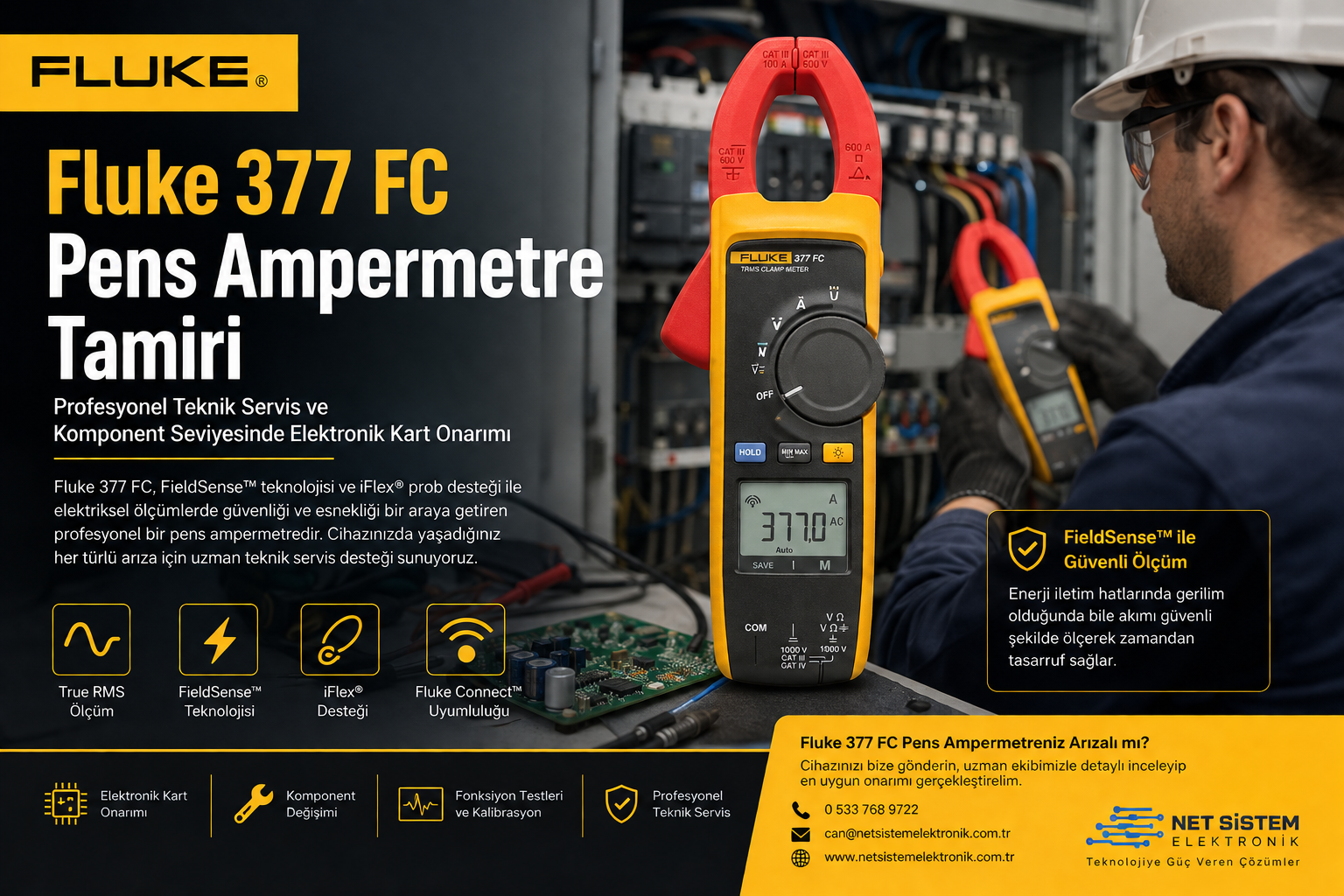 Profesyonel Teknik Servis ve Komponent Seviyesinde Elektronik Kart Onarımı