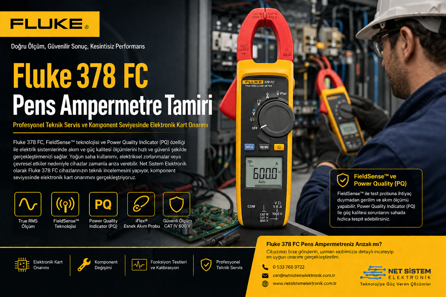 Profesyonel Teknik Servis ve Komponent Seviyesinde Elektronik Kart Onarımı
