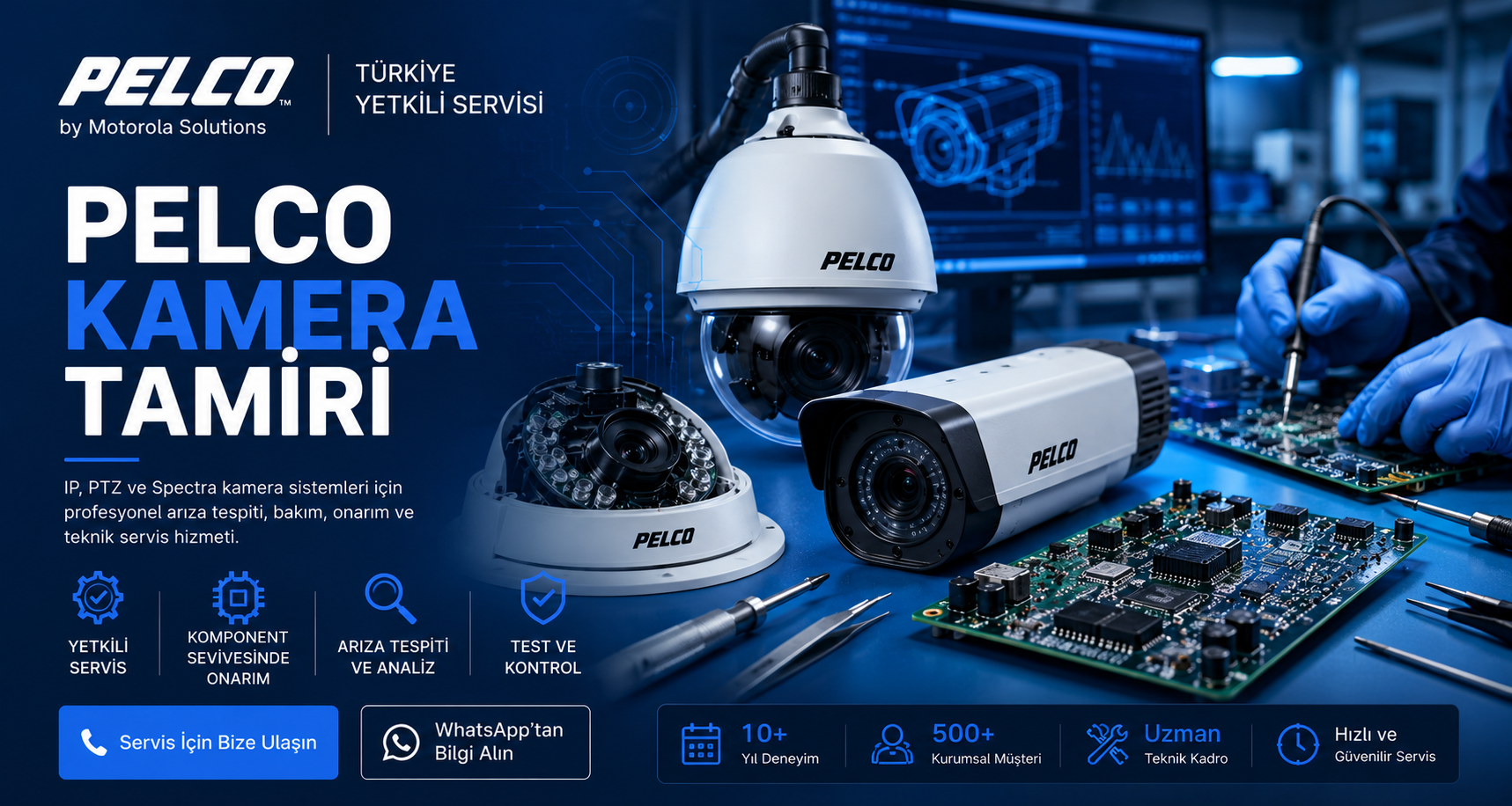 Pelco Kamera Tamiri